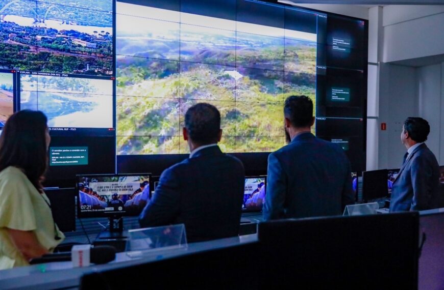 Plataforma DF 360 amplia monitoramento integrado nas ruas da capital federal