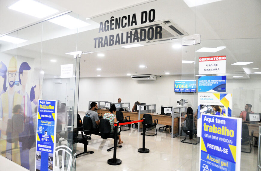 Semana começa com 397 vagas de emprego nas agências do trabalhador